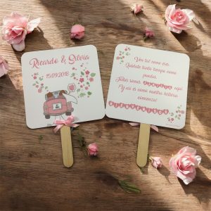 Pai pai boda coche just married