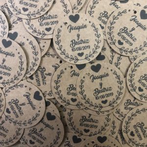 Tarjeta para detalles kraft