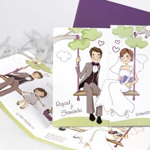 Invitación família columpios 39124