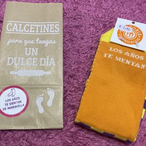 Calcetines mujer "Los años te sientan de maravilla" - Imagen 3