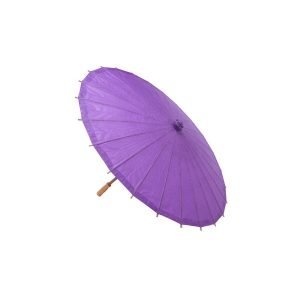 Parasol papel bambú violeta 2059