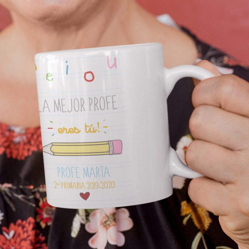 Taza personalizada La Mejor Profe - Imagen 2