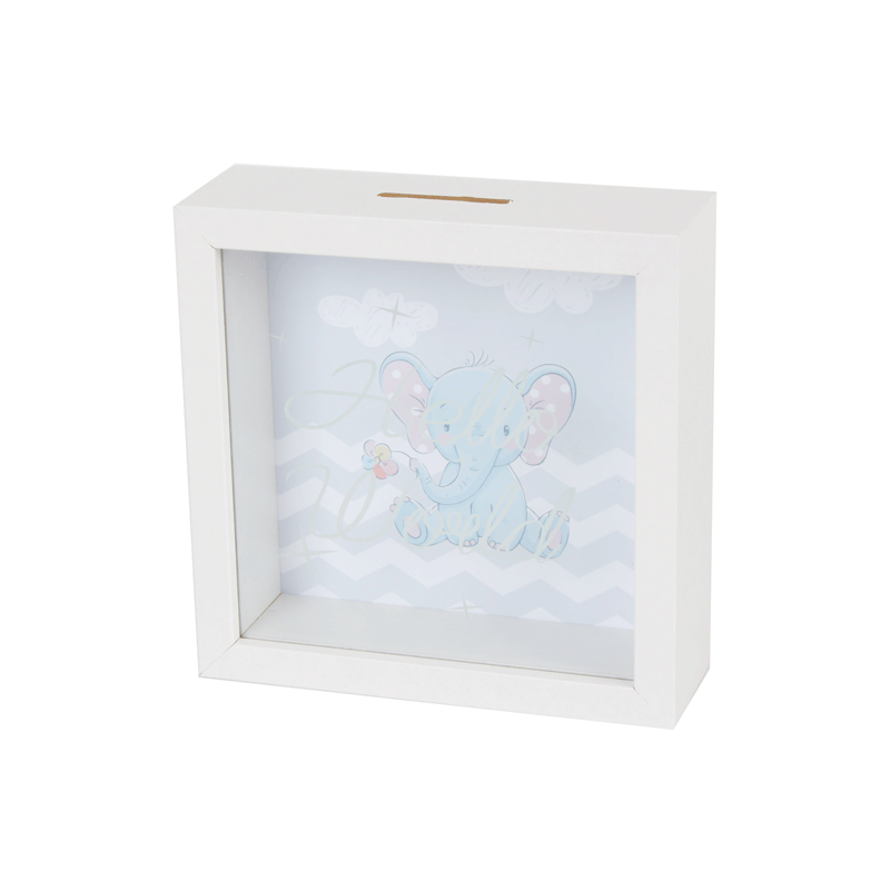 Hucha de madera elefante 6599