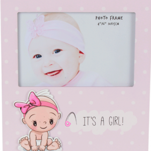 Portafotos "it´s a girl" madera 6592